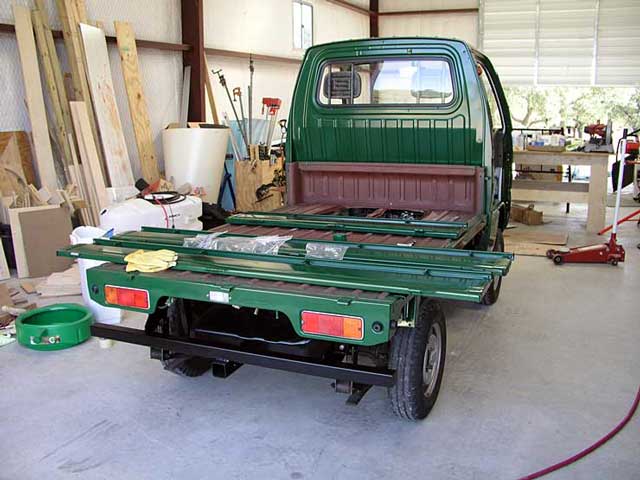 Back view - almost finished with the paint!