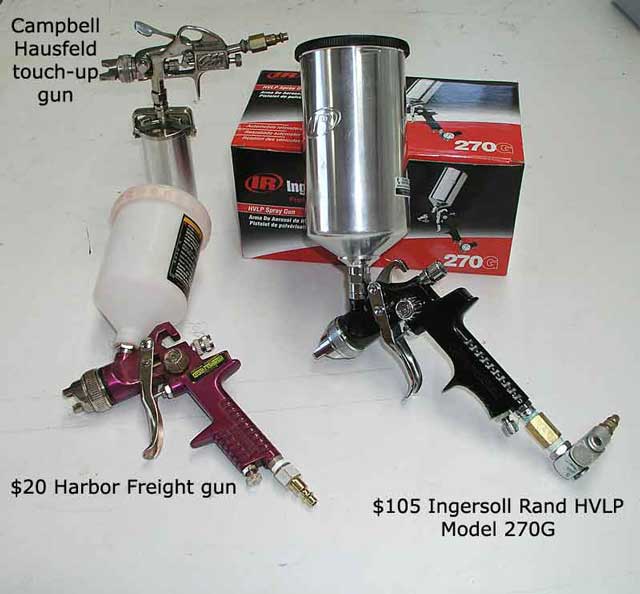 Spray guns