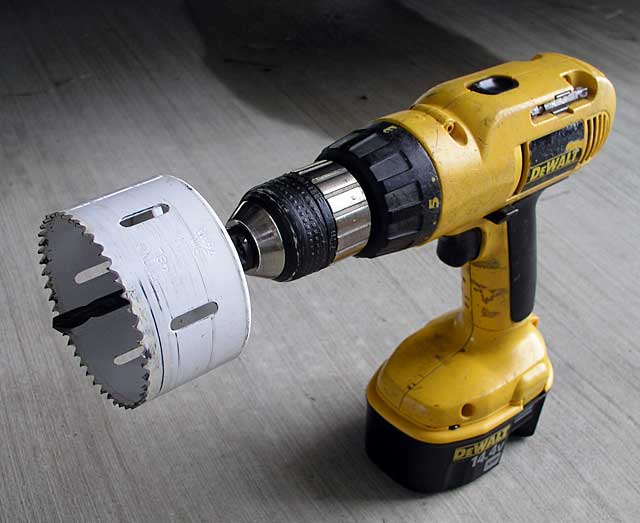 three inch hole saw