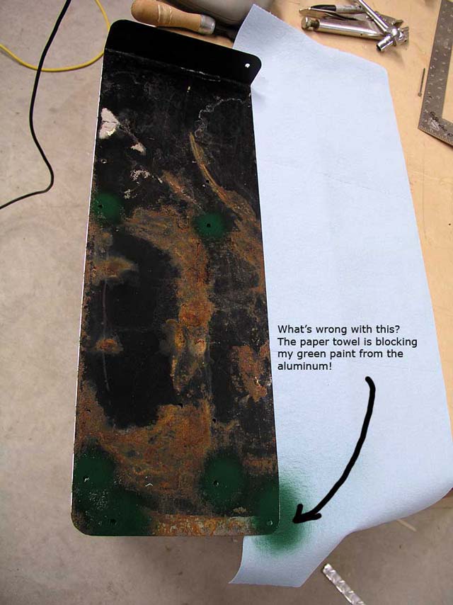 Marking the holes