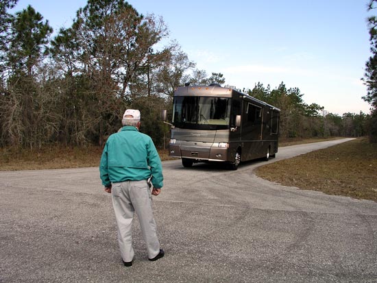 Driving the coach