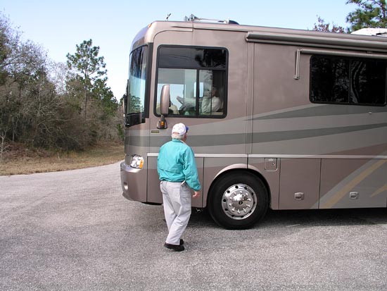 Driving the coach
