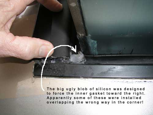 Slide forward corner