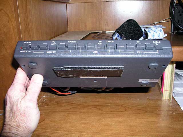removing the video switch